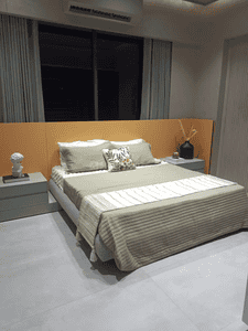 Bedroom Image of 1800 Sq.ft 3 BHK Apartment / Flat for sale in Ratna Trident Experia, Vaishno Devi Circle Ahmedabad for Rs. 7700000
