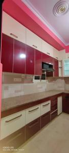 Kitchen Image of 1350 Sq.ft 3 BHK Apartment / Flat for rent in Roma Ganpati Residency, Manduwadih Varanasi for Rs. 25000