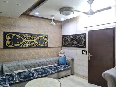 Living Room Image of 1200 Sq.ft 2 BHK Builder Floor for rent in Janakpuri New Delhi for Rs. 26000