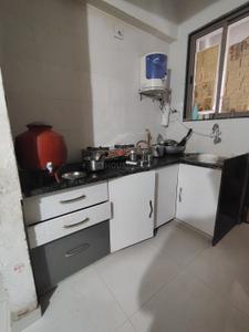 Kitchen Image of 765 Sq.ft 1 BHK Apartment / Flat for sale in Nishan Grace, New Ranip Ahmedabad for Rs. 3400000