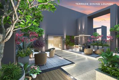 Balcony Image of 1050 Sq.ft 2 BHK Apartment / Flat for sale in N Rose Northern Hills, Dahisar East Mumbai for Rs. 18000000