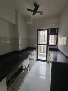 Kitchen Image of 750 Sq.ft 2 BHK Apartment / Flat for rent in Runwal Gardens, Dombivli East Thane for Rs. 15000