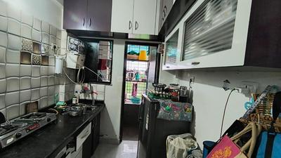 Kitchen Image of 1200 Sq.ft 2 BHK Apartment / Flat for rent in Atharva Nagari IV, Manewada Nagpur for Rs. 21000