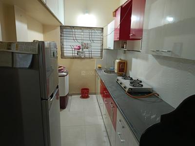 Kitchen Image of 610 Sq.ft 1 BHK Apartment / Flat for sale in Mahalakshmi Nagar Indore for Rs. 3000000