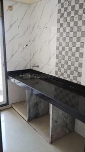 Kitchen Image of 690 Sq.ft 1 BHK Apartment / Flat for sale in Gajra Bhoomi Lawns, Shilgaon Thane for Rs. 3800000