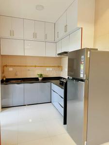 Kitchen Image of 1050 Sq.ft 2 BHK Apartment / Flat for rent in Tavra Golden Luxuria, Vadadla Bharuch for Rs. 12000