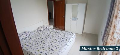 Bedroom Image of 1618 Sq.ft 3 BHK Apartment / Flat for rent in Shivalay Sky Elegante, Motera Ahmedabad for Rs. 35000
