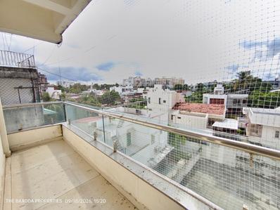 Balcony Image of 2800 Sq.ft 3 BHK Apartment / Flat for sale in Akota Vadodara for Rs. 13500000