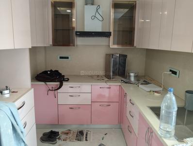 Kitchen Image of 750 Sq.ft 2 BHK Builder Floor for rent in Preet Vihar New Delhi for Rs. 20000