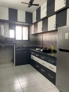 Kitchen Image of 1500 Sq.ft 3 BHK Apartment / Flat for rent in Tyagi Uttam Townscapes, Yerawada Pune for Rs. 55000
