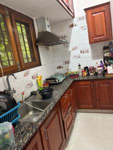 Kitchen Image of 600 Sq.ft 1 BHK Builder Floor for rent in Gottigere Bengaluru for Rs. 15000