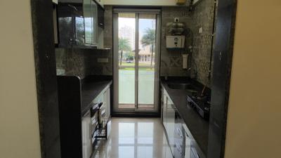 Kitchen Image of 1150 Sq.ft 2 BHK Apartment / Flat for rent in B and M Atlantis, Ghansoli Navi Mumbai for Rs. 70000