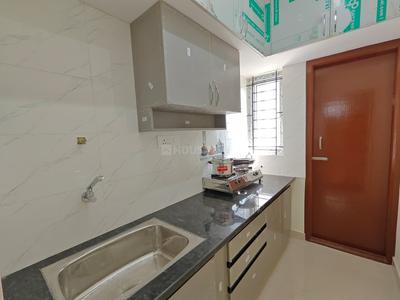Kitchen Image of 950 Sq.ft 2 BHK Builder Floor for rent in Choodasandra Bengaluru for Rs. 26000
