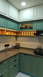 Kitchen Image of 1400 Sq.ft 3.5 BHK Apartment / Flat for sale in Bramhacorp The Collection Premium, Wadgaon Sheri Pune for Rs. 29000000