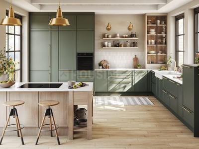 Kitchen Image of 6544 Sq.ft 4 BHK Apartment / Flat for sale in Sri Aditya Vantage, Manchirevula Hyderabad for Rs. 79060005