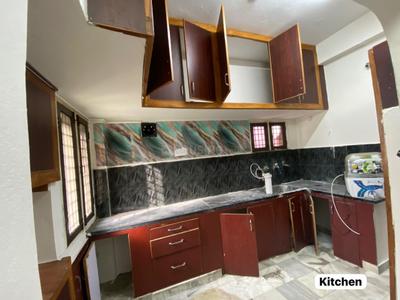 Kitchen Image of 1200 Sq.ft 2 BHK Builder Floor for rent in Uppal Kalan Secunderabad for Rs. 20000