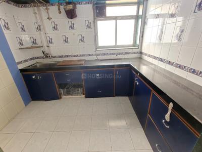 Kitchen Image of 500 Sq.ft 1 BHK Apartment / Flat for rent in Tulsidham Complex, Thane West Thane for Rs. 25000
