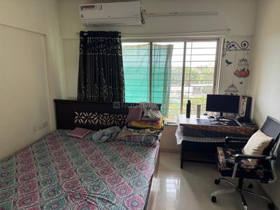 Bedroom Image of 1400 Sq.ft 3 BHK Apartment / Flat for rent in Dhanori Pune for Rs. 38000