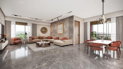 Hall Image of 3968 Sq.ft 4 BHK Apartment / Flat for sale in Skydeck 78, Raysan Gandhinagar for Rs. 17600000