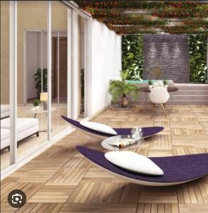 Balcony Image of 950 Sq.ft 2 BHK Apartment / Flat for sale in Wave City Ghaziabad for Rs. 6800000