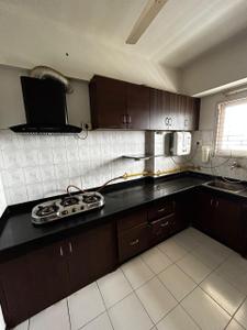 Kitchen Image of 1950 Sq.ft 3 BHK Apartment / Flat for rent in Satyam Skyline, Naranpura Ahmedabad for Rs. 38000