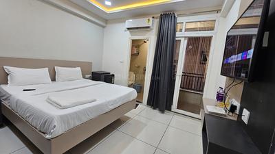 Bedroom Image of 480 Sq.ft 1 RK Studio for rent in Madhapur Hyderabad for Rs. 25001