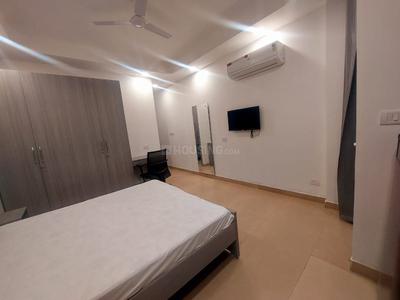 Bedroom Image of 649 Sq.ft 1 RK Builder Floor for rent in Sector 31 Gurgaon for Rs. 23500