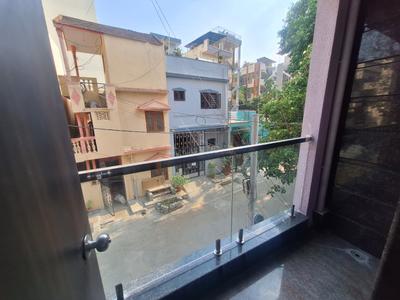 Balcony Image of 750 Sq.ft 2 BHK Builder Floor for rent in Bommanahalli Bengaluru for Rs. 25000