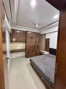 Bedroom Image of 600 Sq.ft 3 BHK Apartment / Flat for rent in V V Akshat Paradise, Sargasan Gandhinagar for Rs. 35000