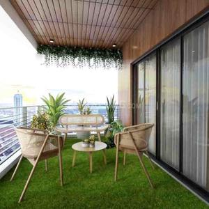 Balcony Image of 900 Sq.ft 2 BHK Apartment / Flat for sale in Majesty Olympus Towers, Vasai East Vasai for Rs. 5500000