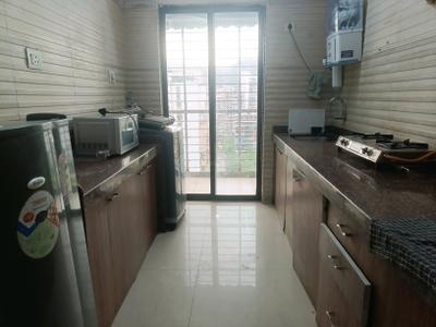 Kitchen Image of 1450 Sq.ft 3 BHK Apartment / Flat for rent in Sai Manomay Apartments, Kharghar Navi Mumbai for Rs. 40000