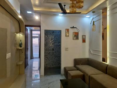 Living Room Image of 900 Sq.ft 3 BHK Apartment / Flat for sale in Hans Luxury Floor, Dwarka Mor New Delhi for Rs. 5800000