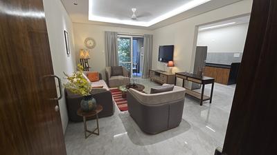 Living Room Image of 1800 Sq.ft 3 BHK Apartment / Flat for sale in Anandee Shridharprasad, Parvati Darshan Pune for Rs. 22500000