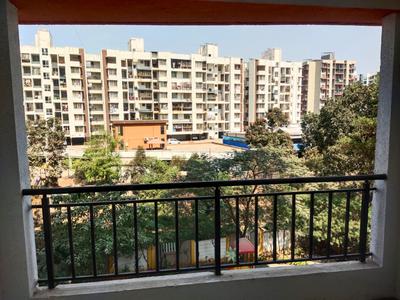 Balcony Image of 600 Sq.ft 1 BHK Apartment / Flat for sale in Essen Aishwaryam Courtyard, Chikhali Pune for Rs. 4300000