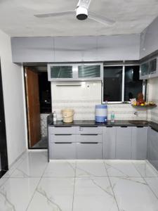 Kitchen Image of 1050 Sq.ft 2.5 BHK Apartment / Flat for rent in Samvedna 3, Vaishali Nagar Rajkot for Rs. 21000