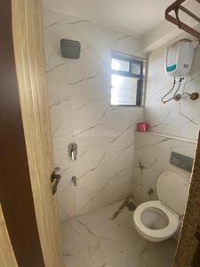Bathroom Image of 1300 Sq.ft 2 BHK Apartment / Flat for rent in Roongta Green Leaf, Vesu Surat for Rs. 21000