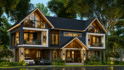 Building Image of 2500 Sq.ft 3 BHK Independent House for sale in Cheroor Thrissur for Rs. 19500000