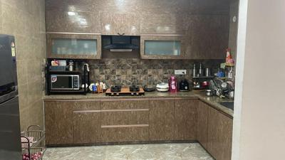 Kitchen Image of 1200 Sq.ft 3 BHK Independent House for sale in Risland Sky Mansion, Chhattarpur New Delhi for Rs. 9500000