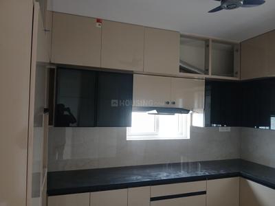 Kitchen Image of 2100 Sq.ft 3 BHK Apartment / Flat for rent in Spectra, Financial District Hyderabad for Rs. 80000