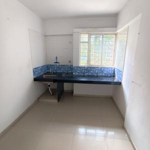 Kitchen Image of 640 Sq.ft 1 BHK Apartment / Flat for rent in Ambegaon Budruk Pune for Rs. 14500