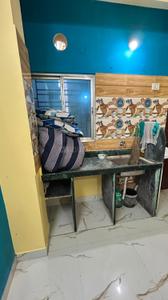 Kitchen Image of 450 Sq.ft 1 BHK Apartment / Flat for sale in Baguiati Kolkata for Rs. 1300000