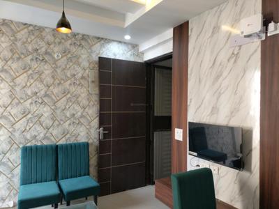 Living Room Image of 766 Sq.ft 1.5 BHK Apartment / Flat for rent in Prateek Grand City, Siddharth Vihar Ghaziabad for Rs. 26000