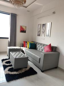 Hall Image of 756 Sq.ft 1 BHK Apartment / Flat for rent in Kharadi Pune for Rs. 26000