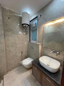 Image of 1125 Sq.ft 3 BHK Builder Floor for rent in Chittaranjan Park, New Delhi for Rs. 75000