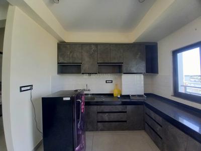 Kitchen Image of 1200 Sq.ft 3 BHK Apartment / Flat for rent in Basni Jodhpur for Rs. 25000