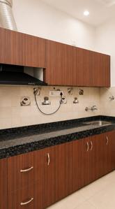 Kitchen Image of 1500 Sq.ft 1 RK Builder Floor for rent in Sector 57 Gurgaon for Rs. 25000