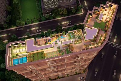 Image of 650 Sq.ft 1 BHK Apartment / Flat for sale in Nirmiti Seasons, Mulund East, Mumbai for Rs. 15459500