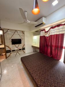 Bedroom Image of 1300 Sq.ft 3 BHK Apartment / Flat for rent in Lodha Amara, Kolshet Thane for Rs. 58000