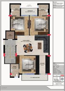 Image of 1350 Sq.ft 3 BHK Builder Floor for sale in Nabha, Zirakpur for Rs. 9590000