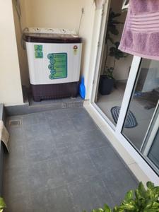 Balcony Image of 600 Sq.ft 1 BHK Apartment / Flat for rent in Olympia Opaline, Navalur Chennai for Rs. 27000